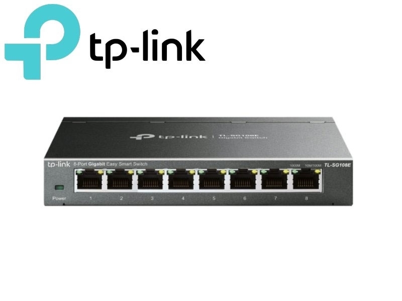 TP-LINK 8-PORT Gigabit HUB 簡易智慧型交換器
